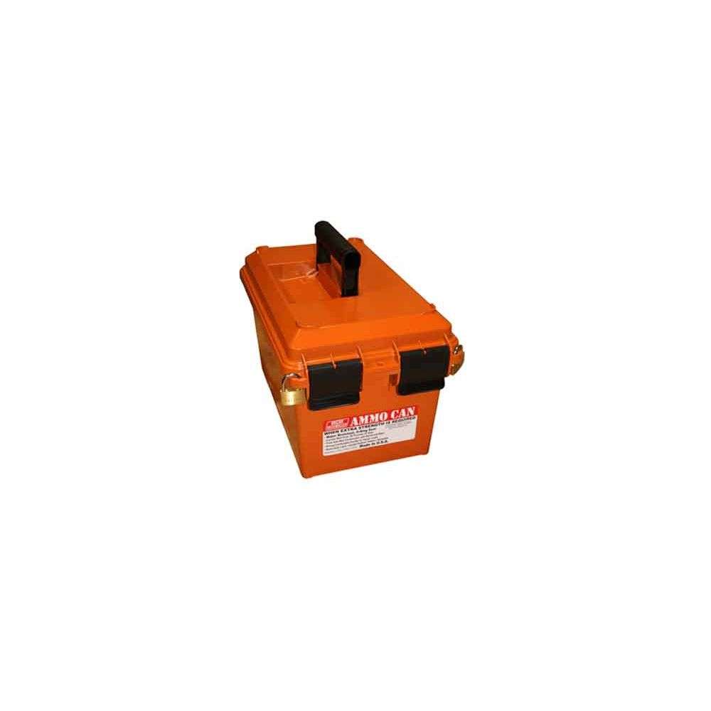 Misc. Accessories MTM Case Gard 4.50" AMMO CAN - ORANGE